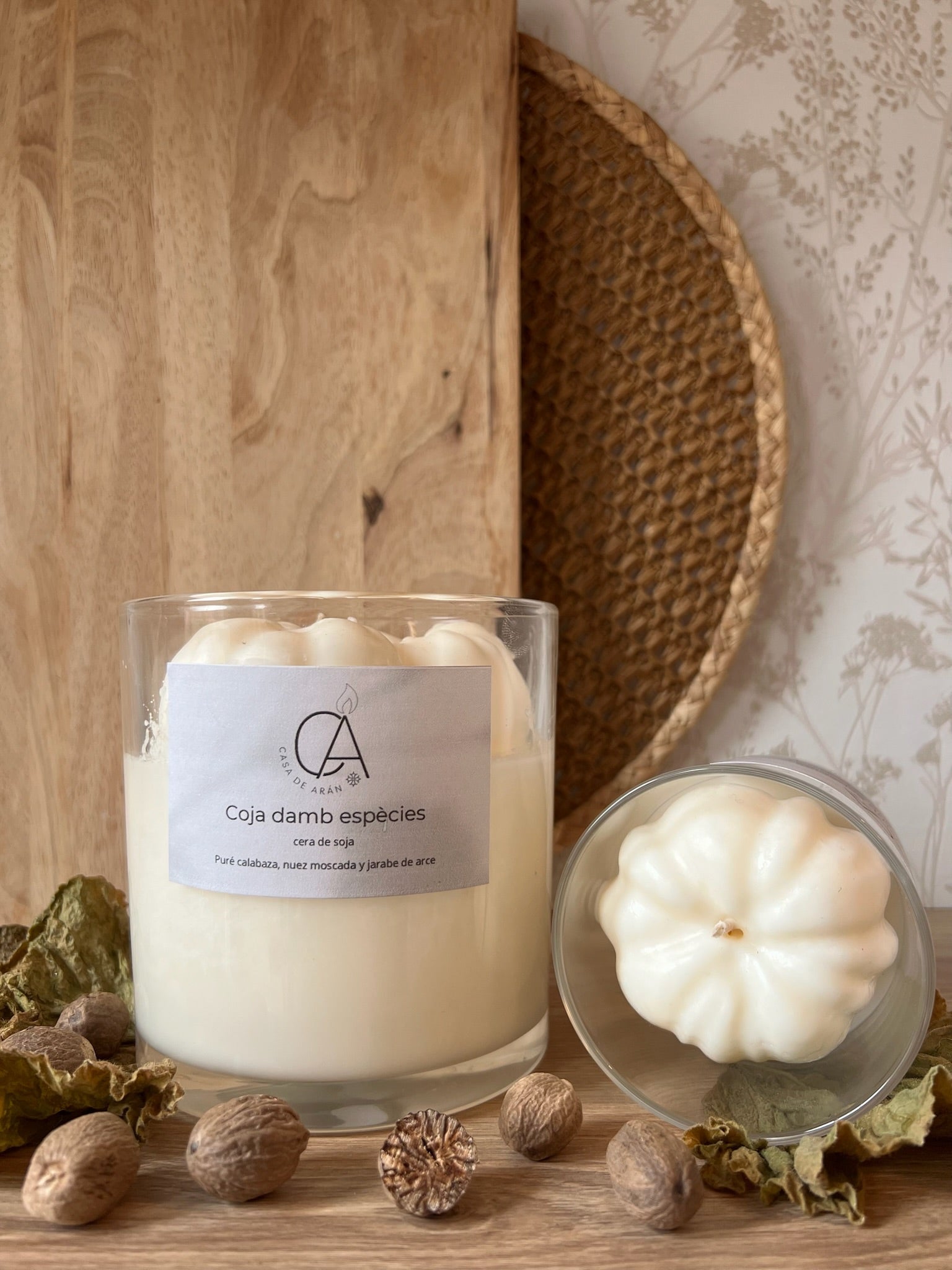 Vela Coja damb espècies "Calabaza con especias"– Edición de otoño 🎃🍁