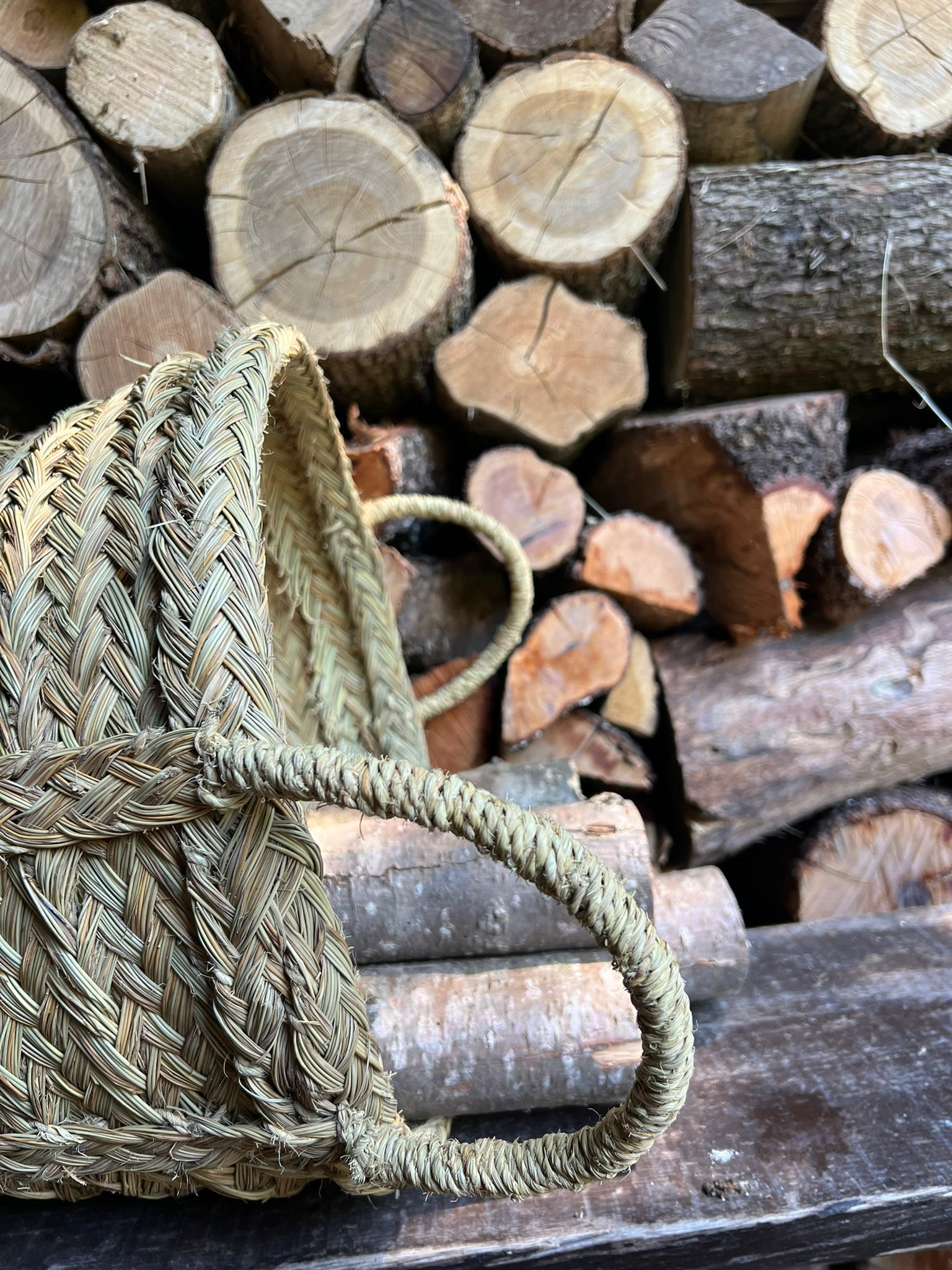 Capazo Alto de Esparto