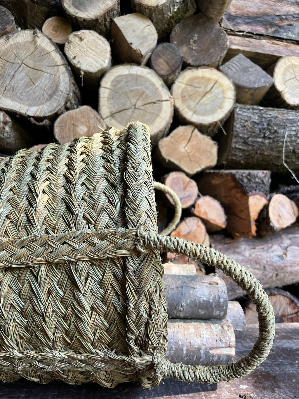 Capazo Alto de Esparto