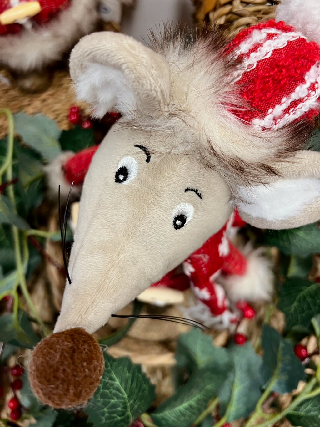 Figura Ratón Navideño 🐭🎄