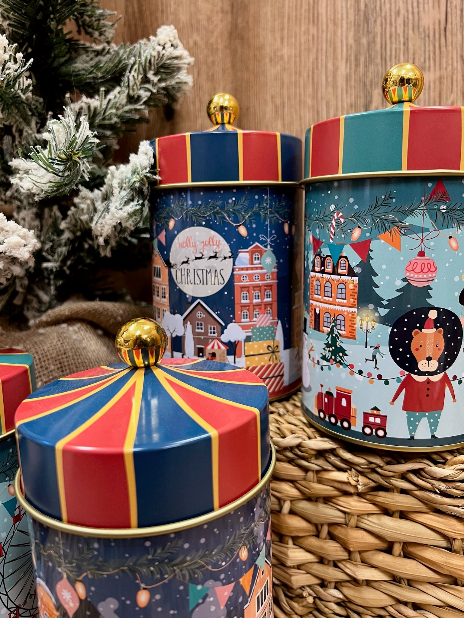 Caja Metálica Circo