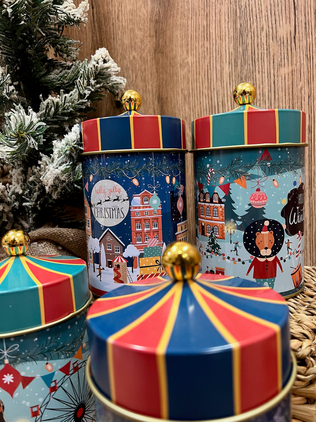 Caja Metálica Circo