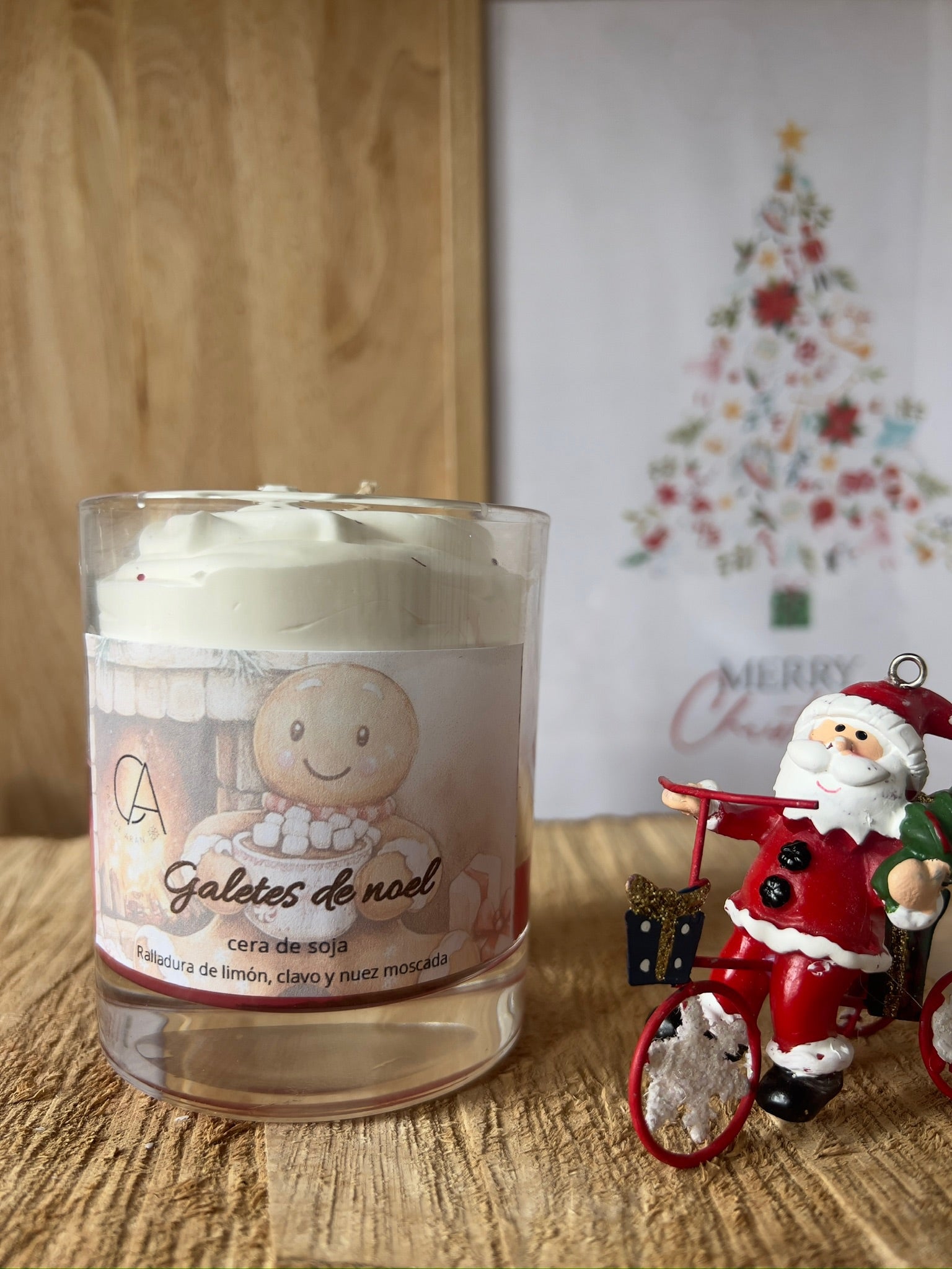 Galetes de Noel  Vela de Soja Edición Navidad 🎅✨