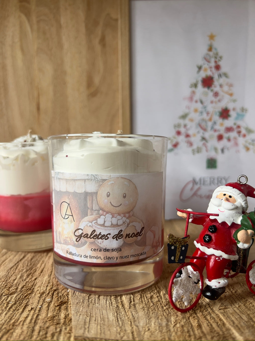 Galetes de Noel  Vela de Soja Edición Navidad 🎅✨