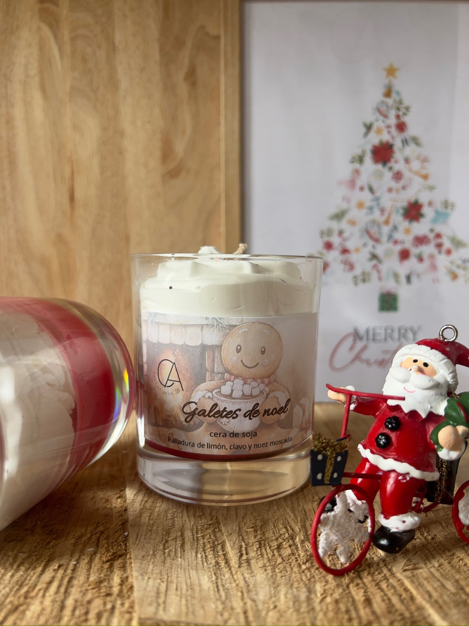 Galetes de Noel  Vela de Soja Edición Navidad 🎅✨