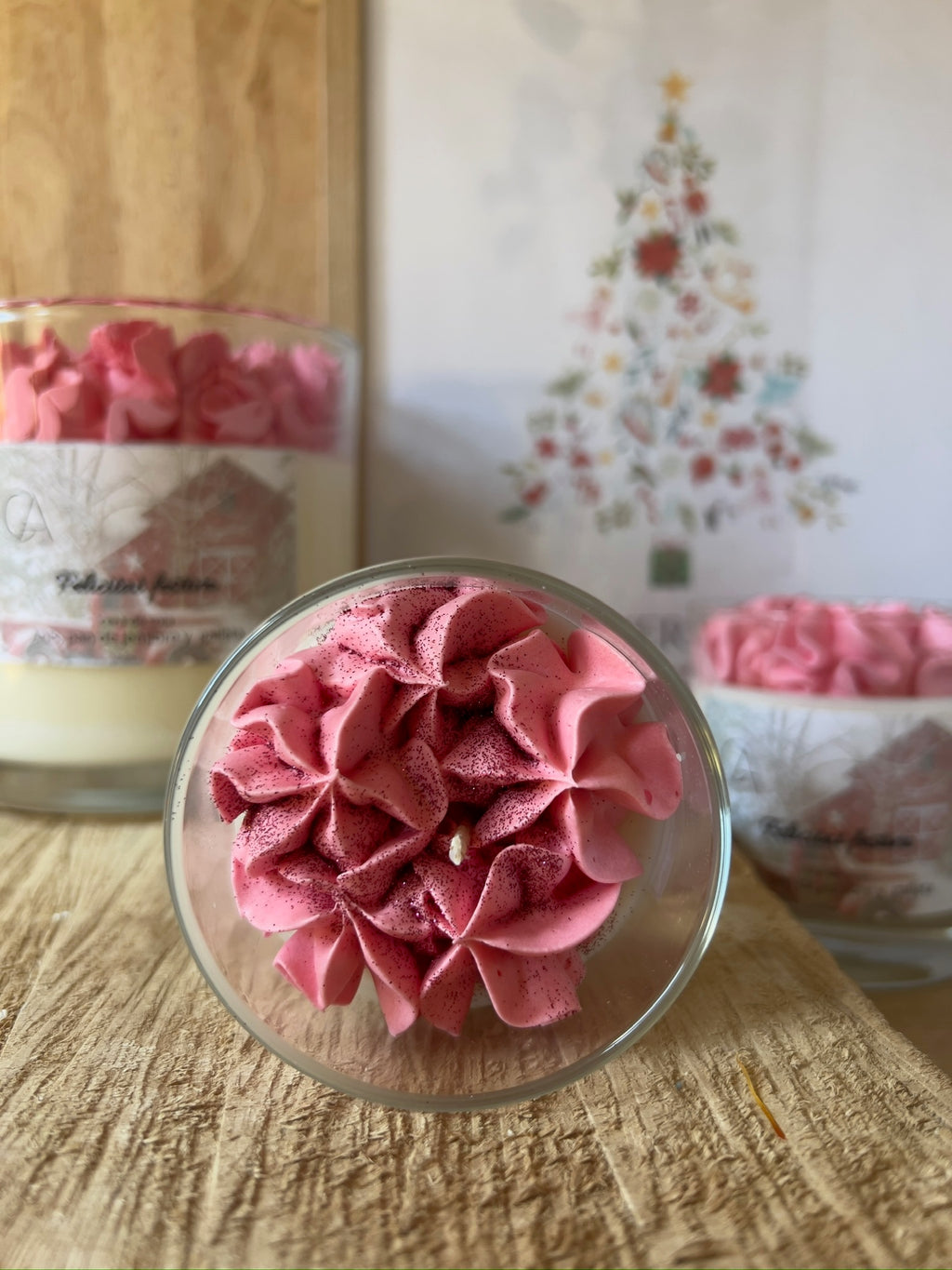 Vela Felicitat Festiva "Felicidad festiva" Edición Navidad 🎄✨