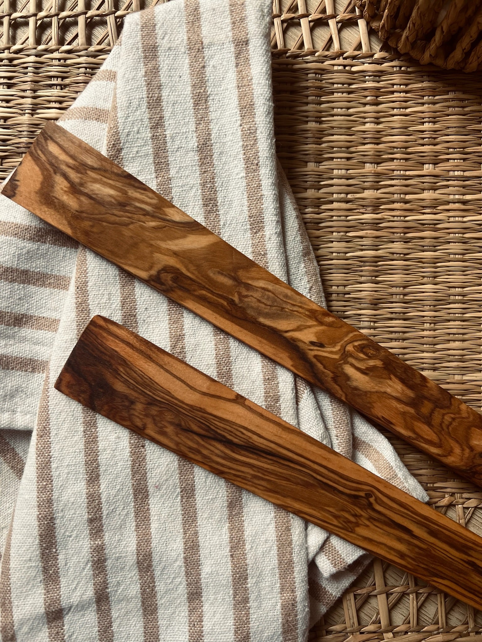 Espátula de Madera de Olivo
