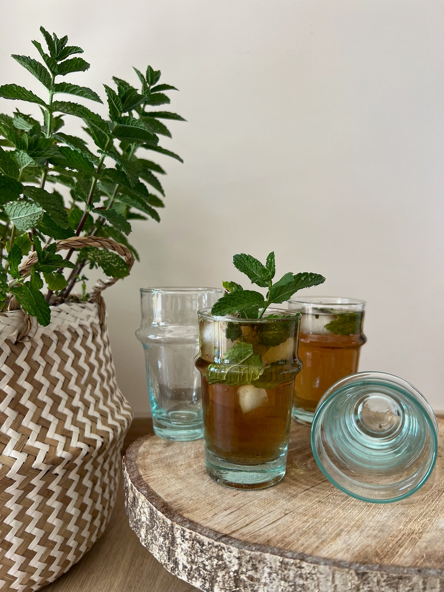 Vasos Beldi – Vidrio con alma marroquí 🧿🥃