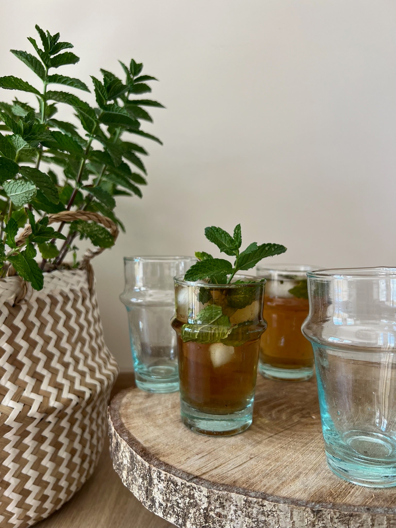 Vasos Beldi – Vidrio con alma marroquí 🧿🥃