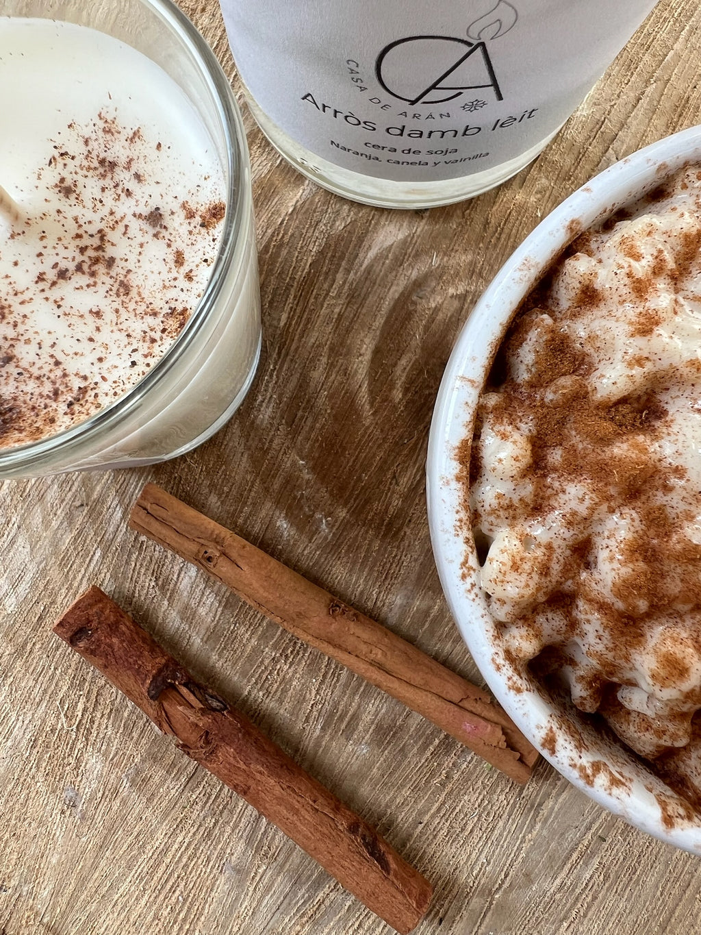 Arròs damb lèit “Arroz con leche”