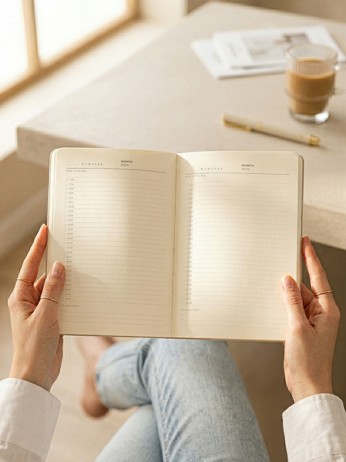 Daily Planner 1·9 – 128 Páginas 📋✨
