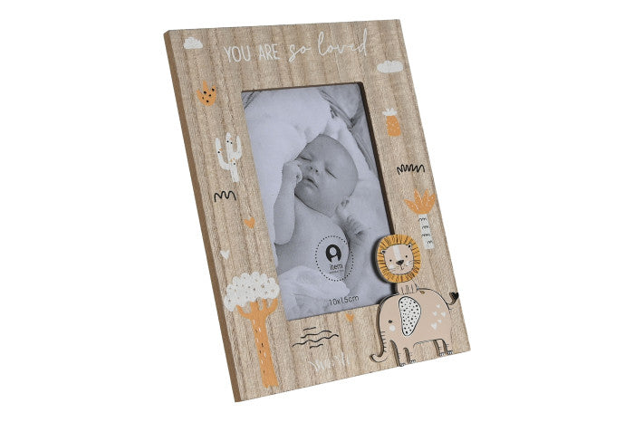 Marco de fotos con diseño de animales