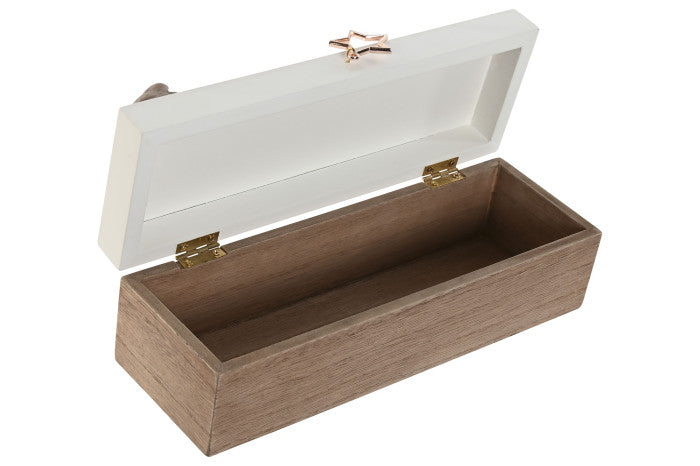 Caja de Madera “Osito Beige”