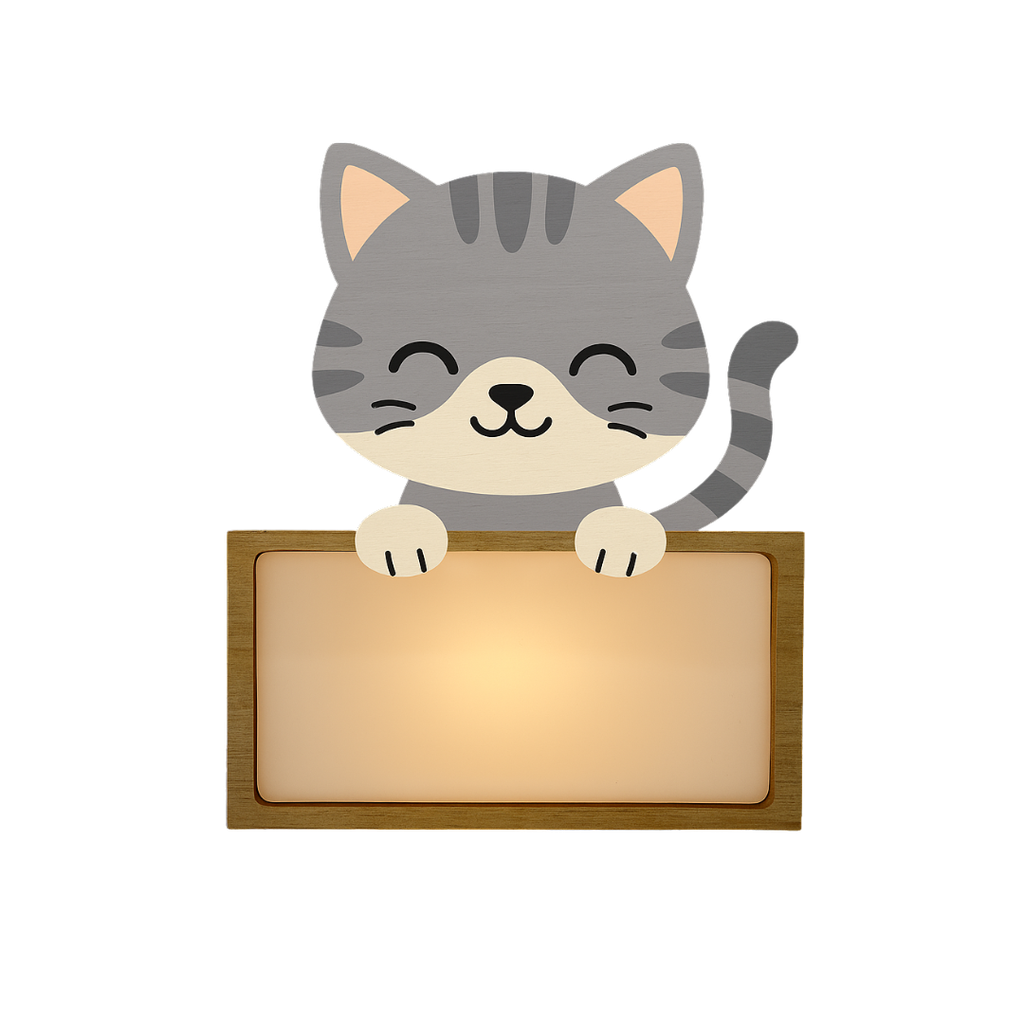Lámpara de sobremesa Gato