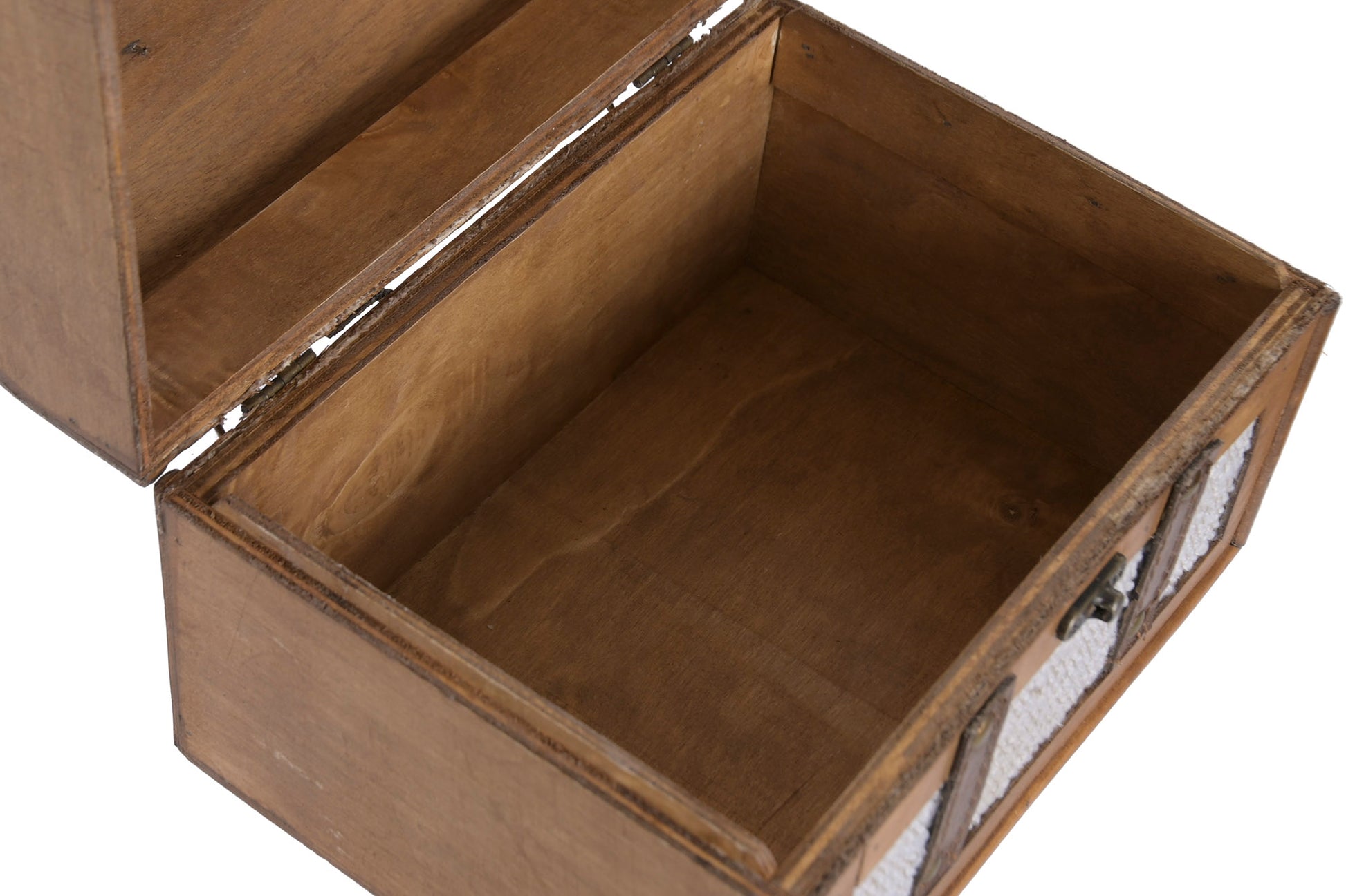 Caisse/coffre en bois et polyester