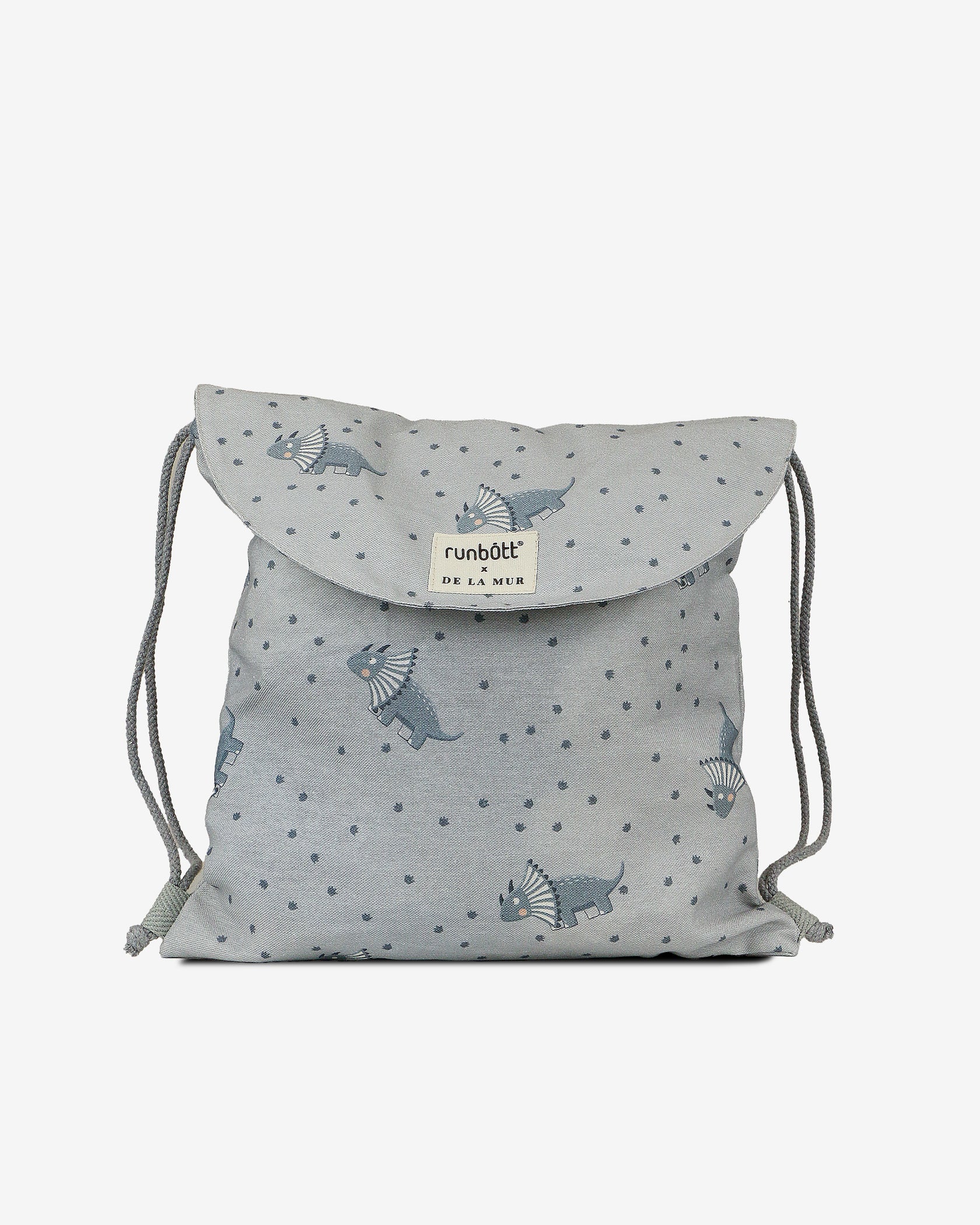 Mochila Runbott x De La Mur – Triceratops 🦕🎒