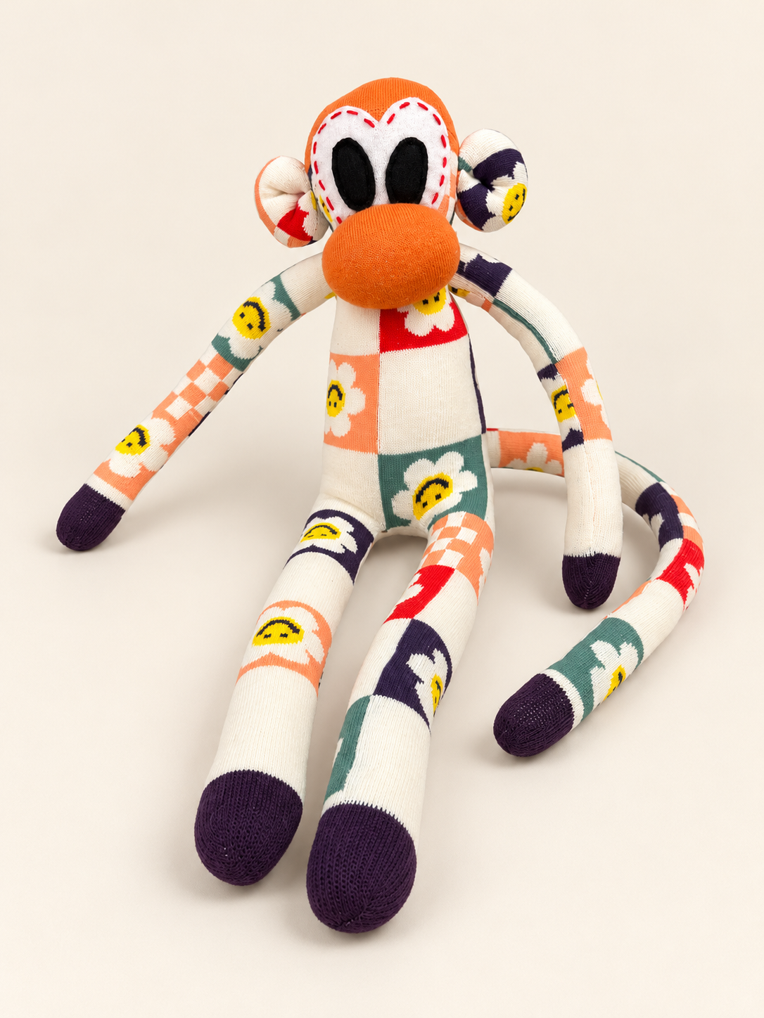 Mono de Calcetines Artesanal – Chisporreta Becky 🐒🧵