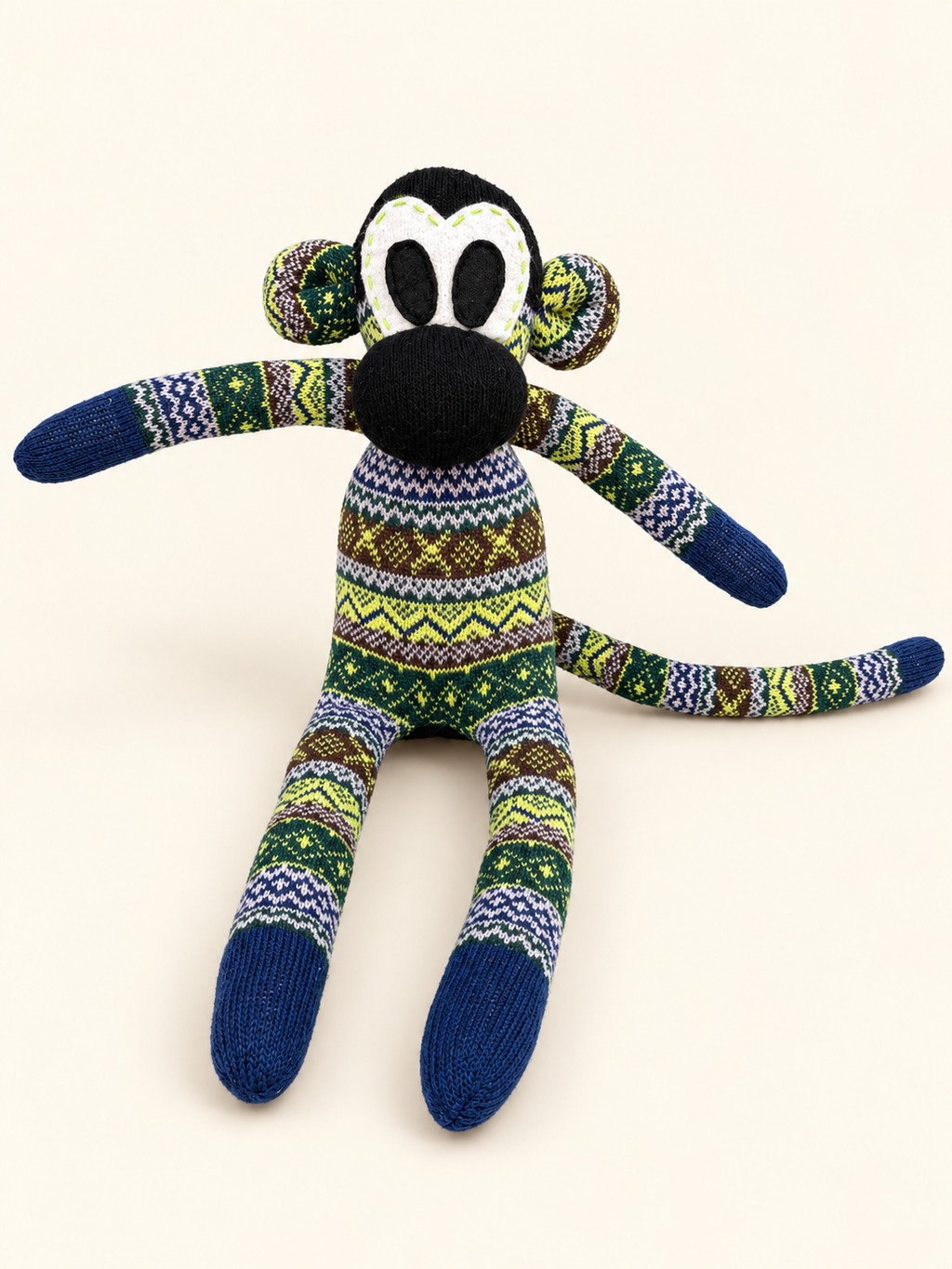 Mono de Calcetines Artesanal – Chisporreta Becky 🐒🧵