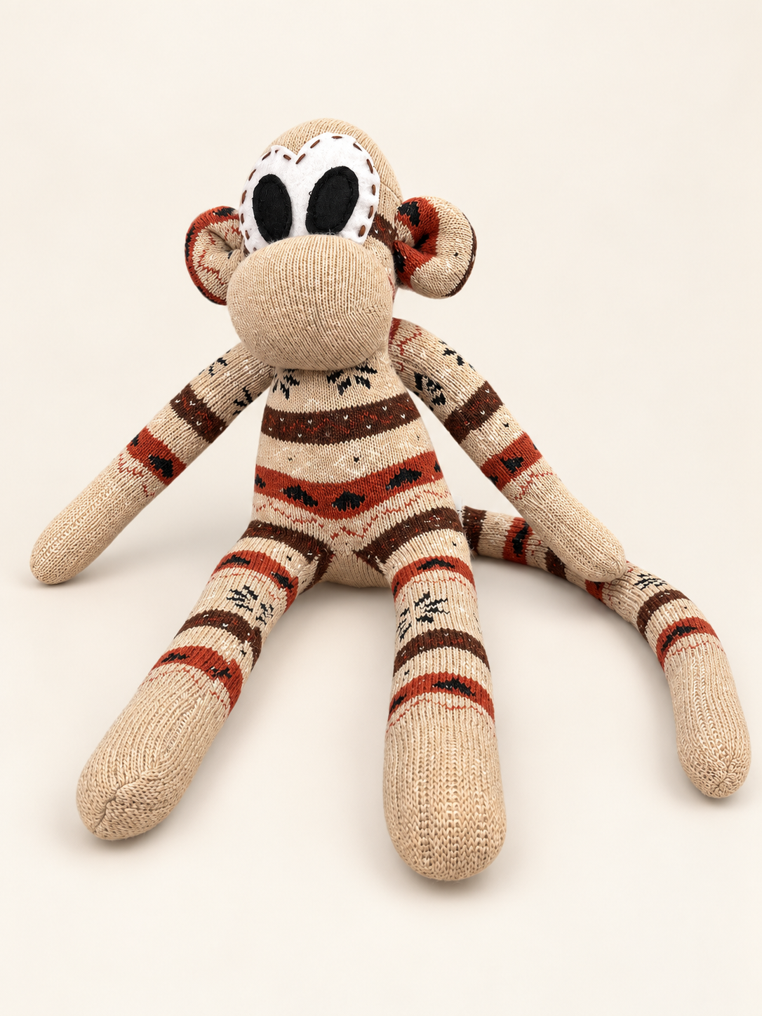 Mono de Calcetines Artesanal – Chisporreta Becky 🐒🧵