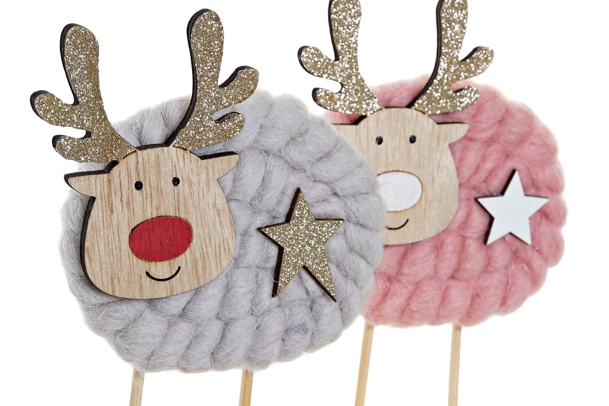 Decoración Reno de madera