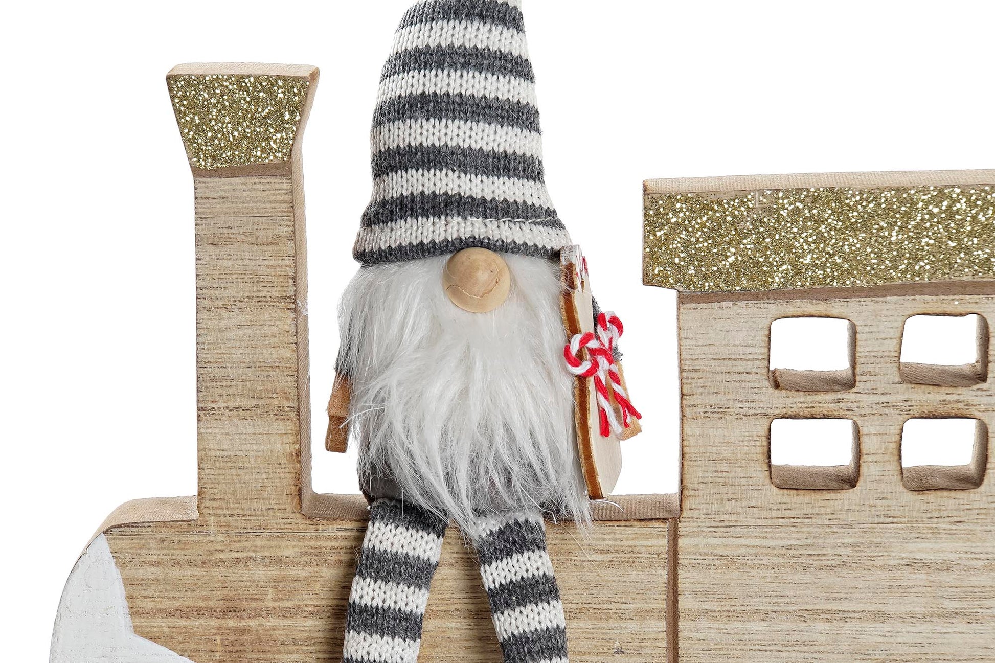 🚂 Decoración tren con duendes🎅✨