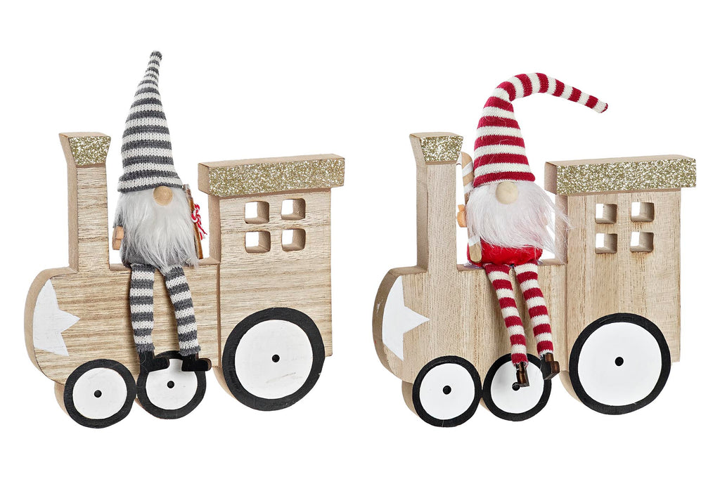 🚂 Decoración tren con duendes🎅✨