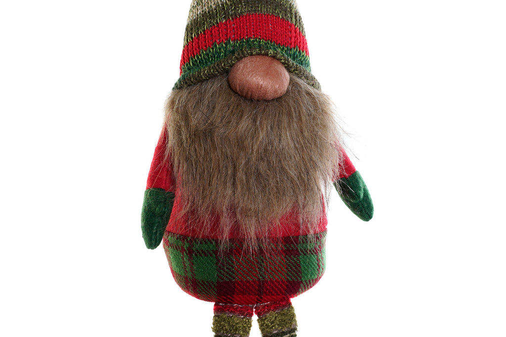 Figura de gnomo multicolor