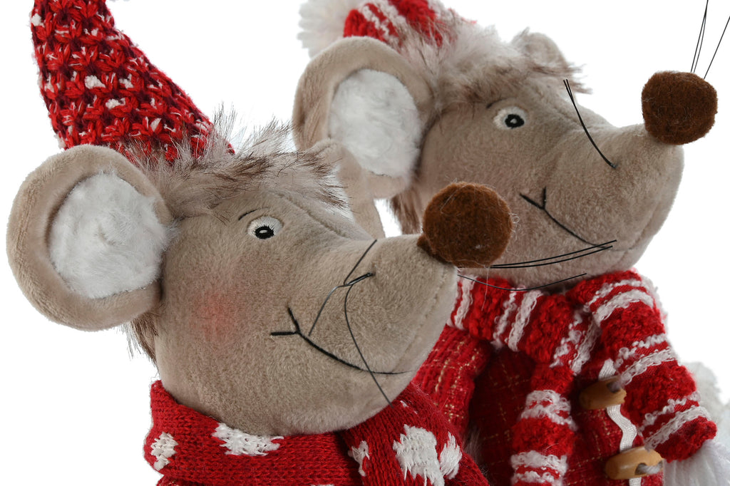 Figura Ratón Navideño 🐭🎄