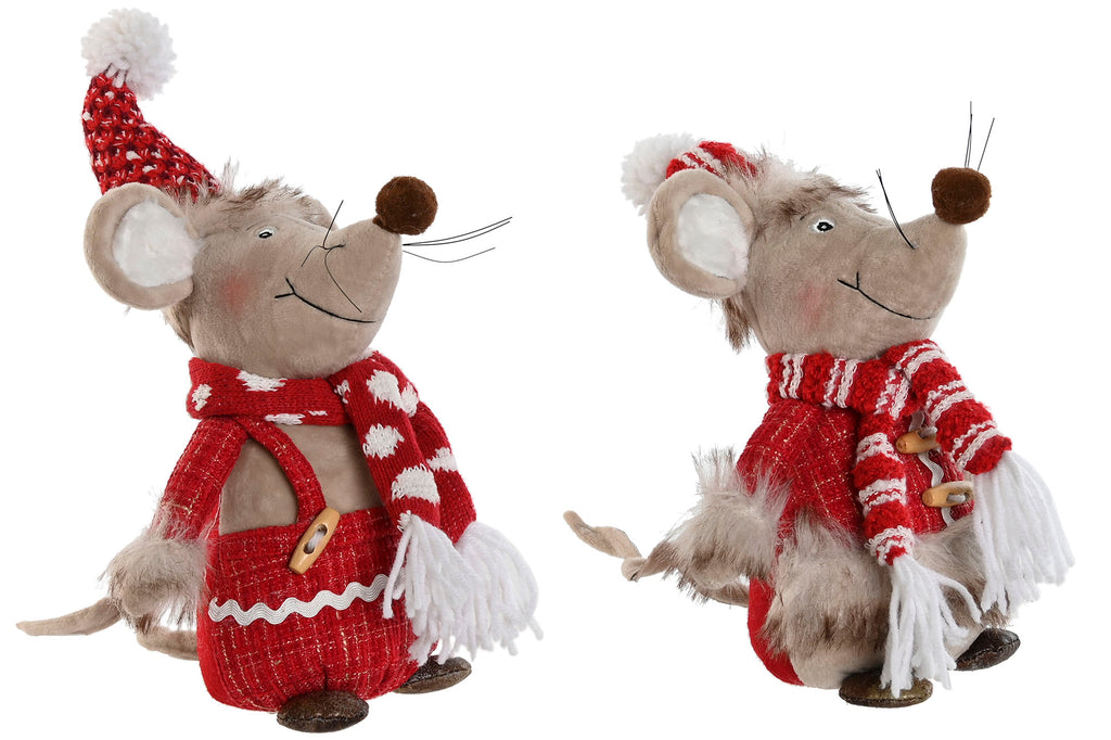 Figura Ratón Navideño 🐭🎄