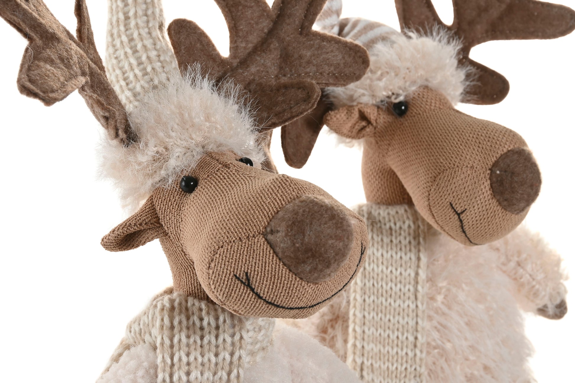 Figura Reno beige con bufanda 🦌✨