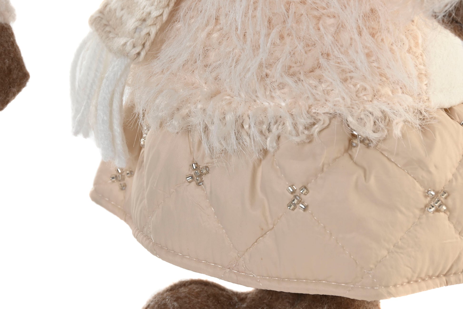 Figura Reno beige con bufanda 🦌✨