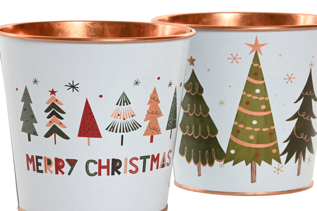 Caja metálica navideña 🎄✨