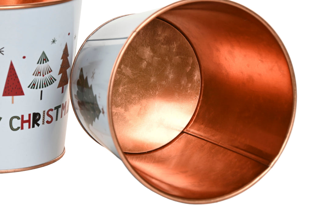 Caja metálica navideña 🎄✨