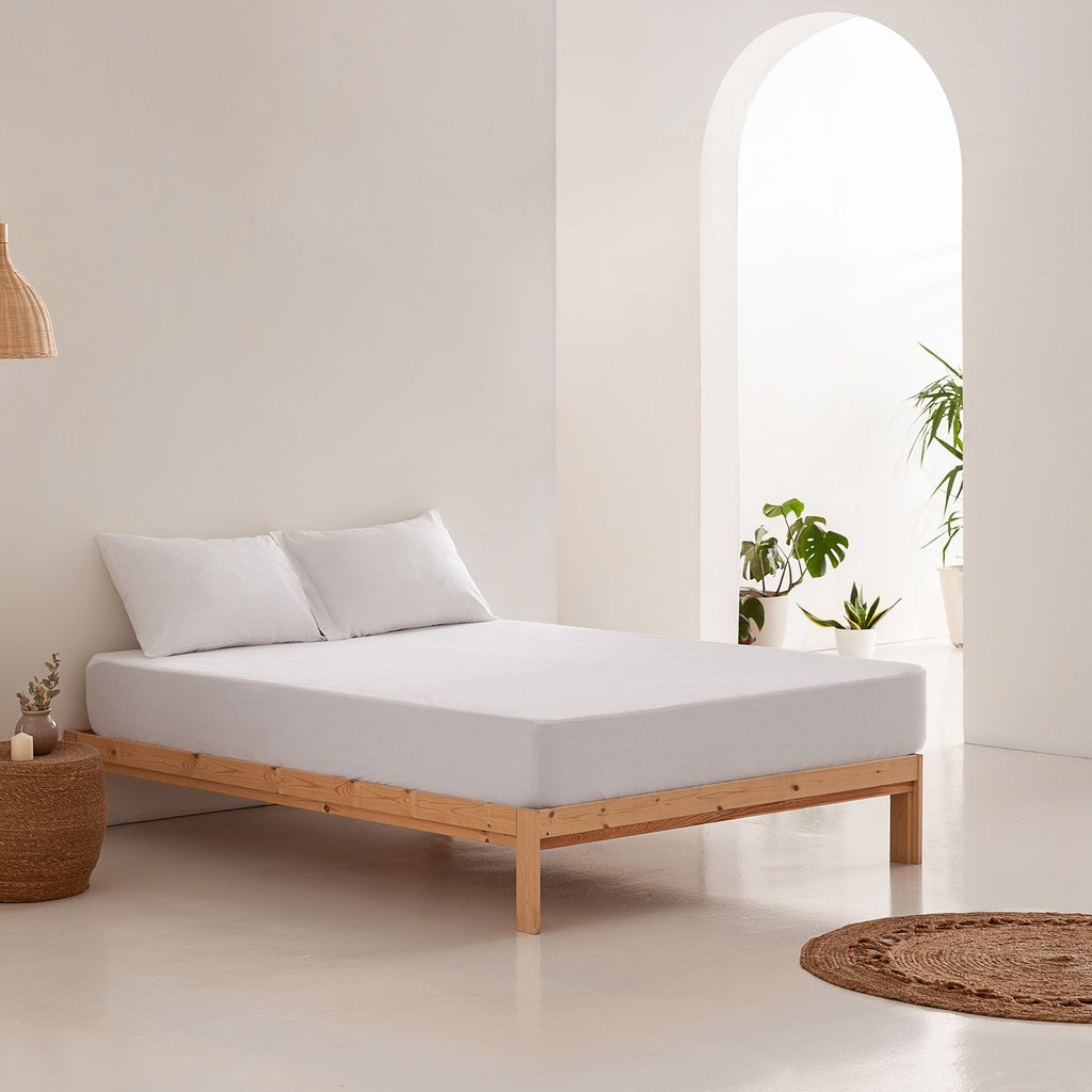 Protector de colchón algodón de rizo impermeable 🛏️✨