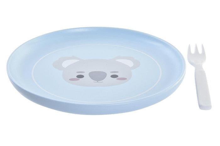 Vajilla infantil – Set de 5 piezas “Koala Azul”