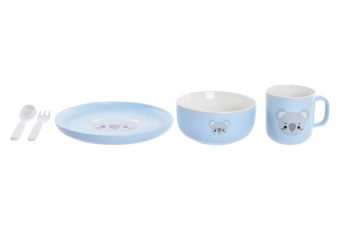 Vajilla infantil – Set de 5 piezas “Koala Azul”