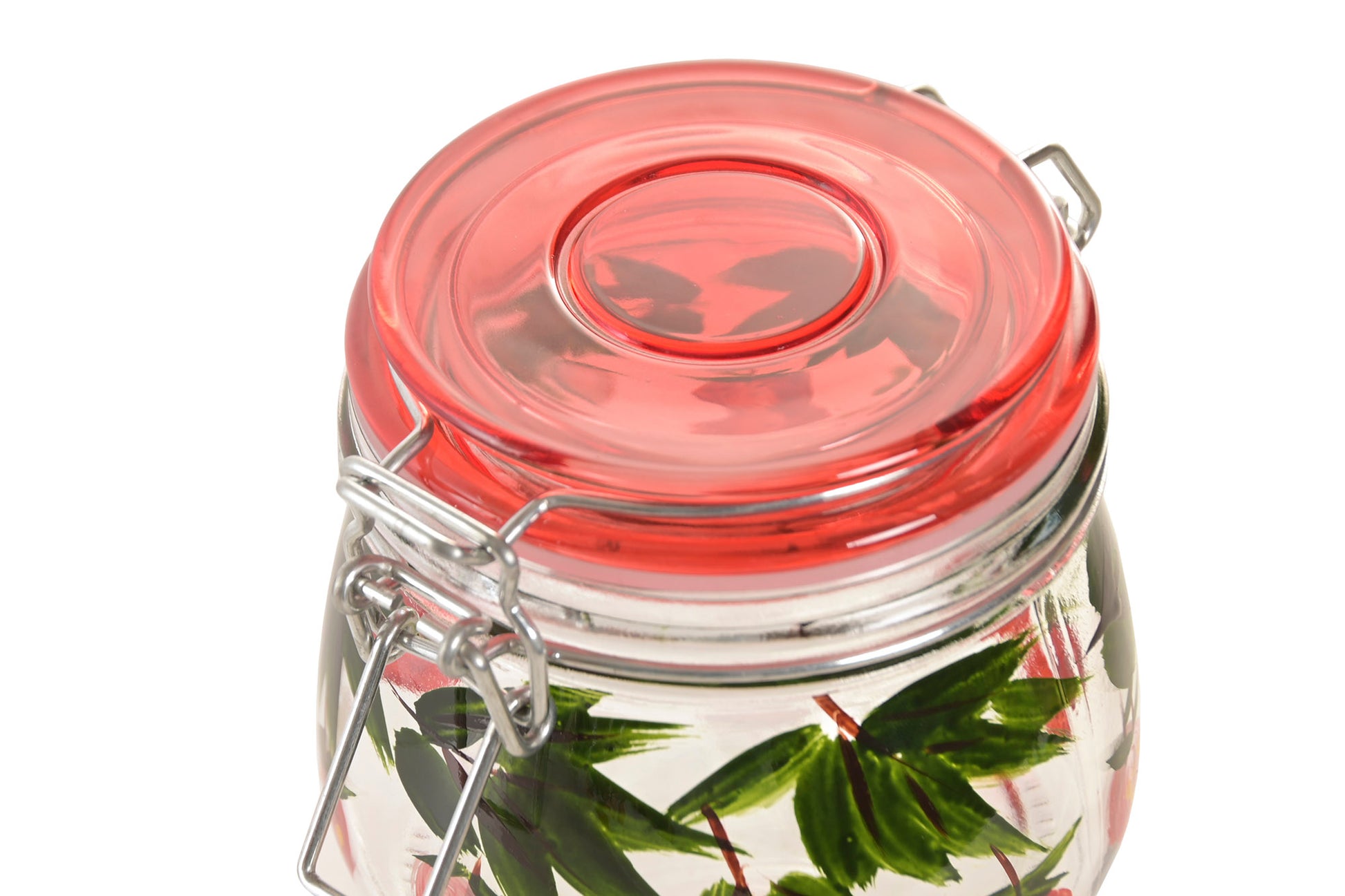 Lot de 3 bocaux en verre Motif Fraises 🍓