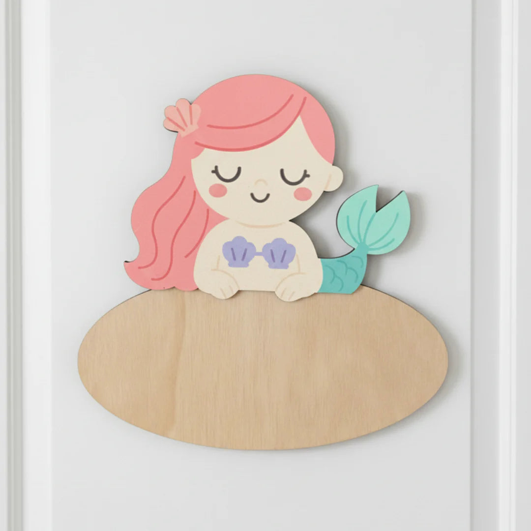 Placa Sirena Personalizada