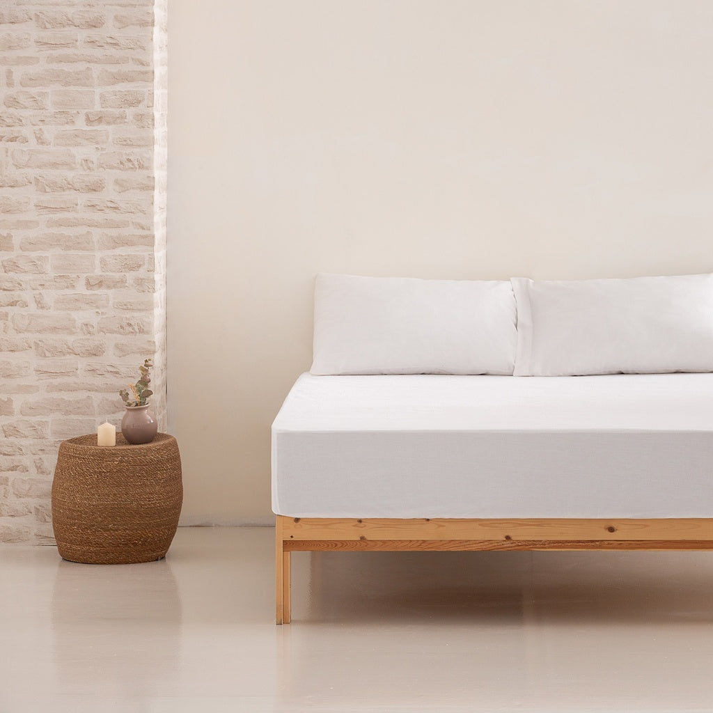 Protector de colchón algodón de rizo impermeable 🛏️✨