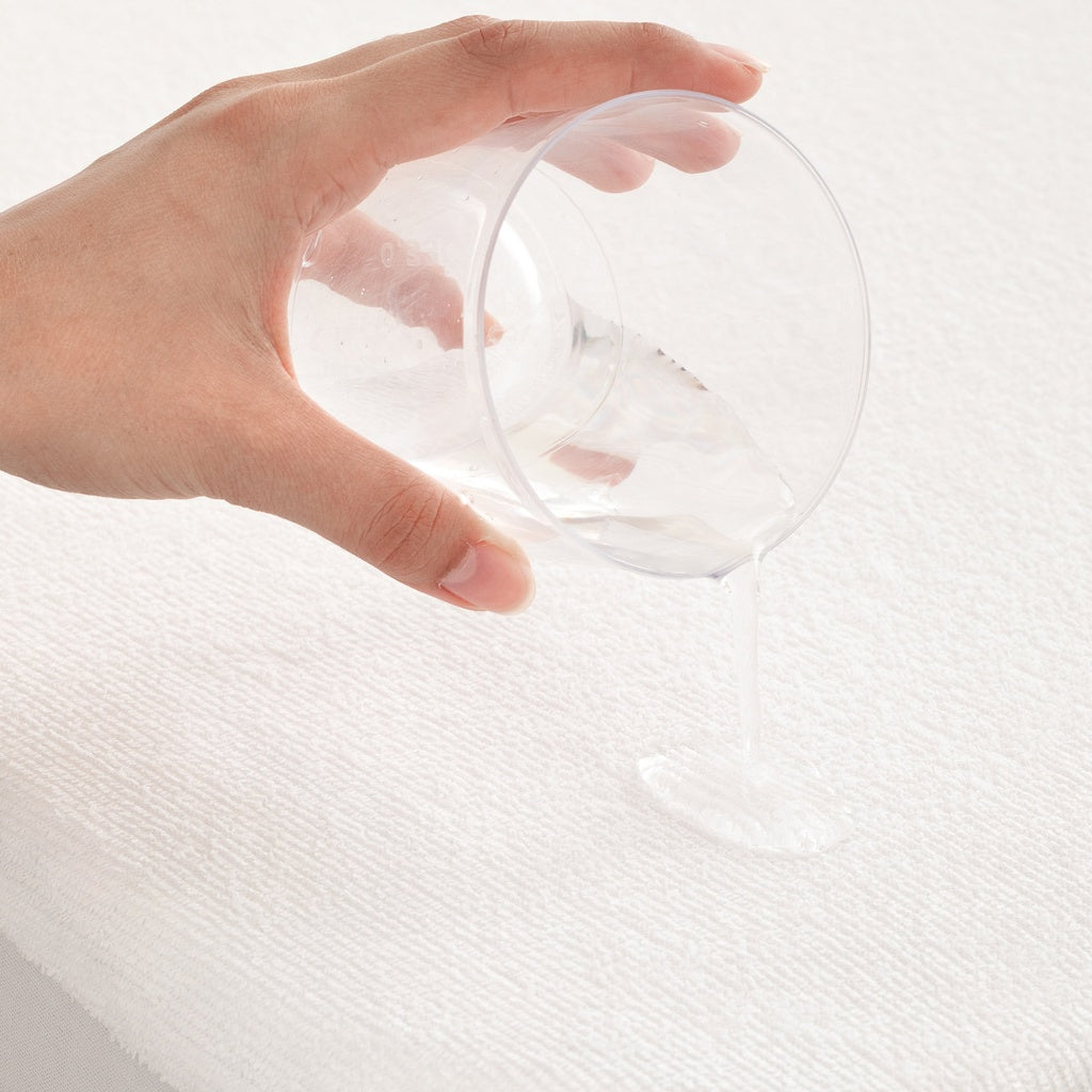 Protector de colchón algodón de rizo impermeable 🛏️✨