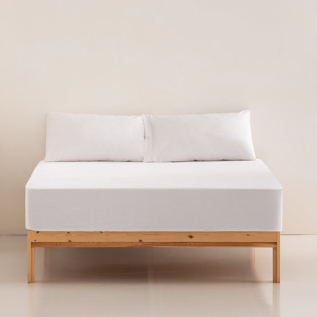 Protector de colchón algodón de rizo impermeable 🛏️✨