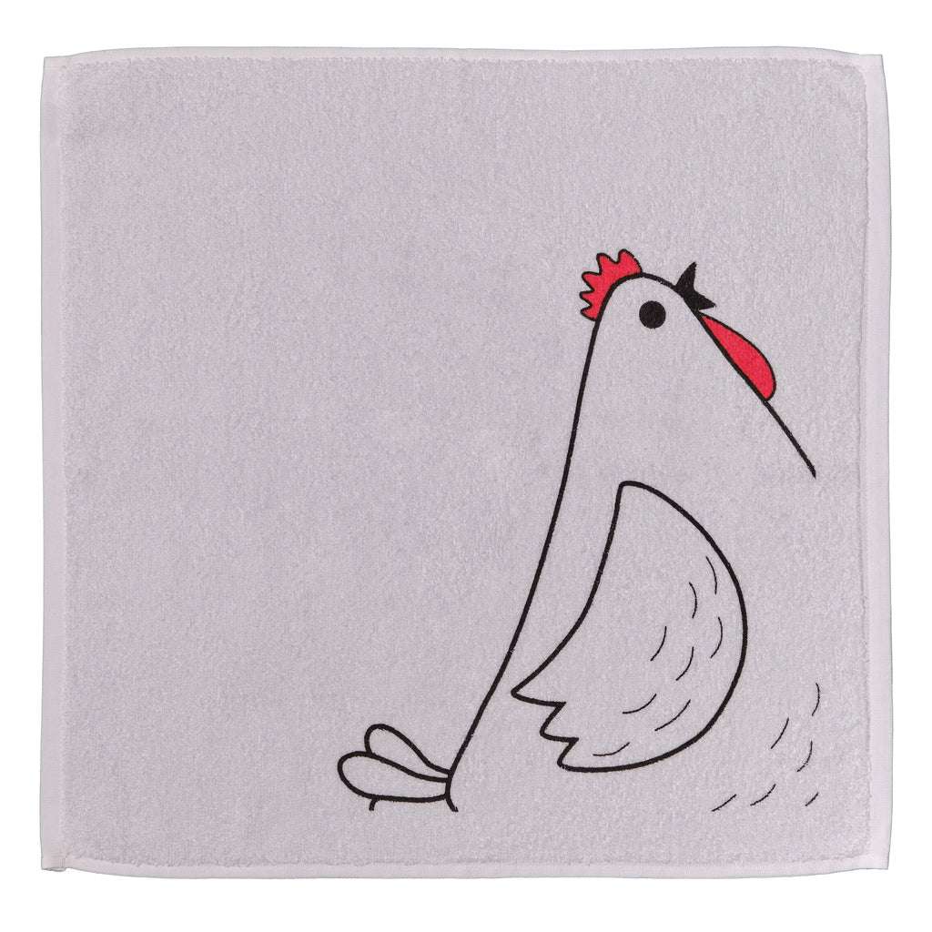 Gallinas y gallos paño de cocina