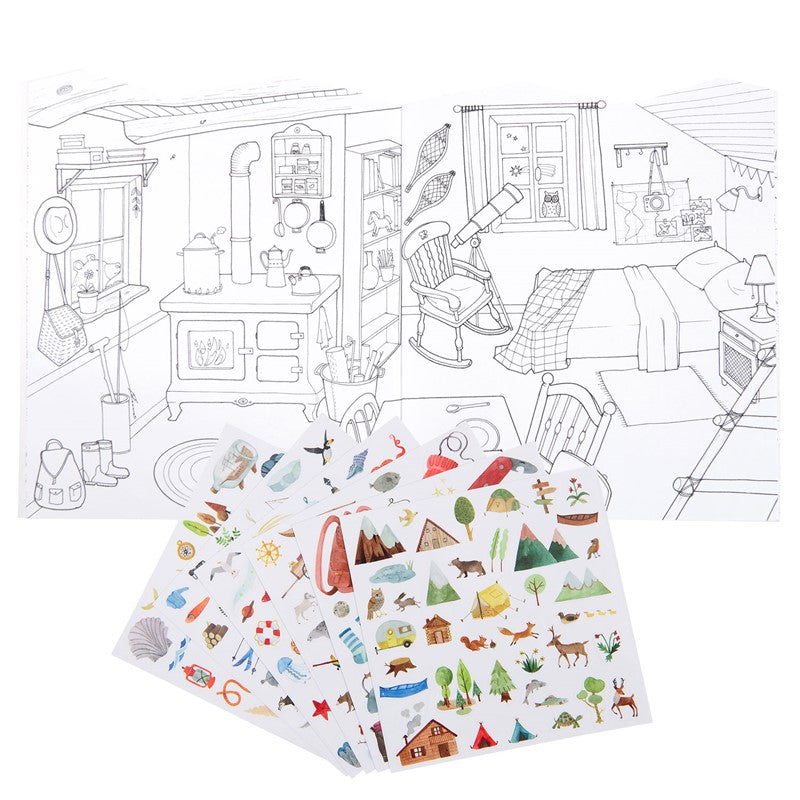 Cuaderno pegatinas El Explorador