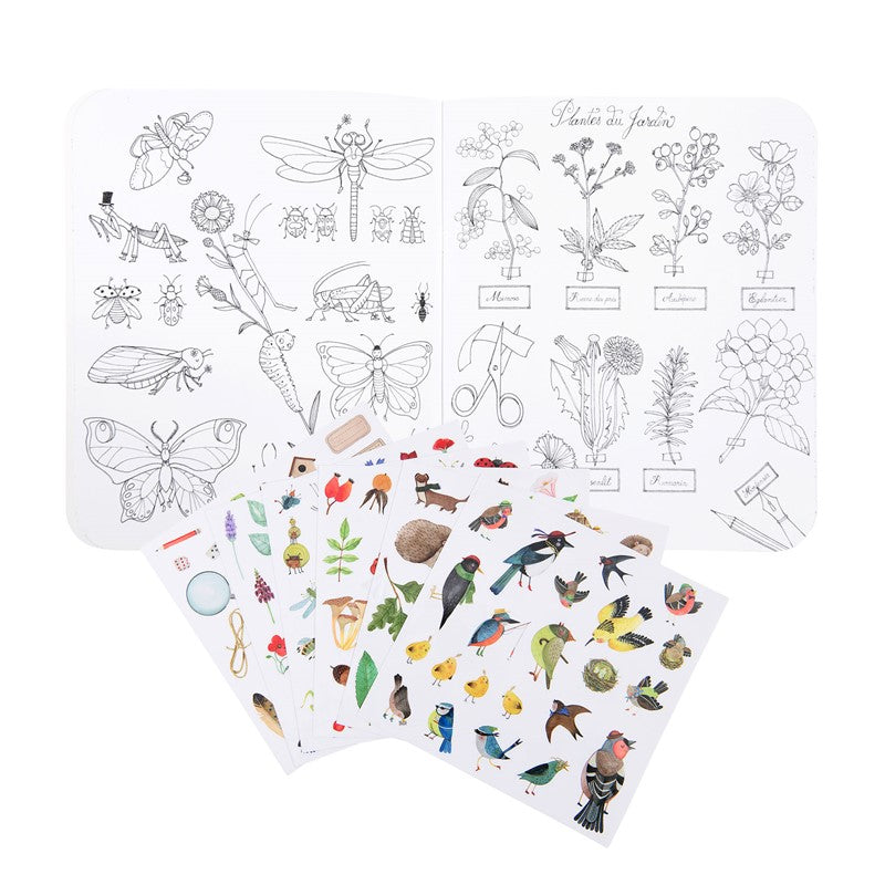 Cuaderno pegatinas El Botanista