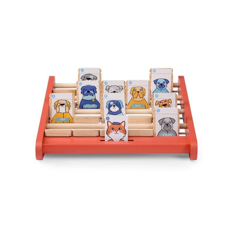 ¿Quién eres? Juego de madera Loufoques