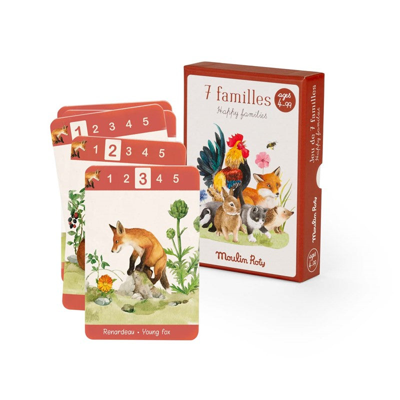 Juego de 7 familias El Jardín