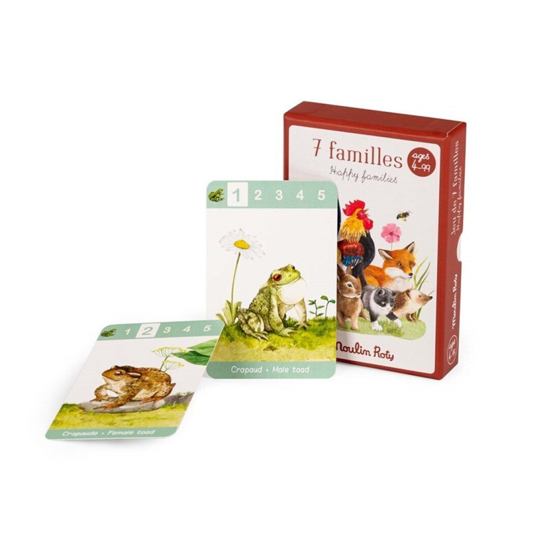 Juego de 7 familias El Jardín