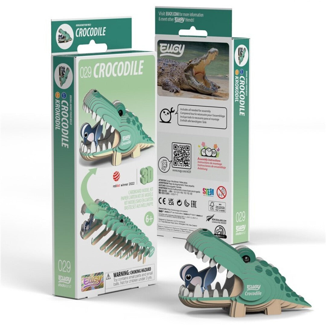 Puzzle 3D 029 Crocodile
