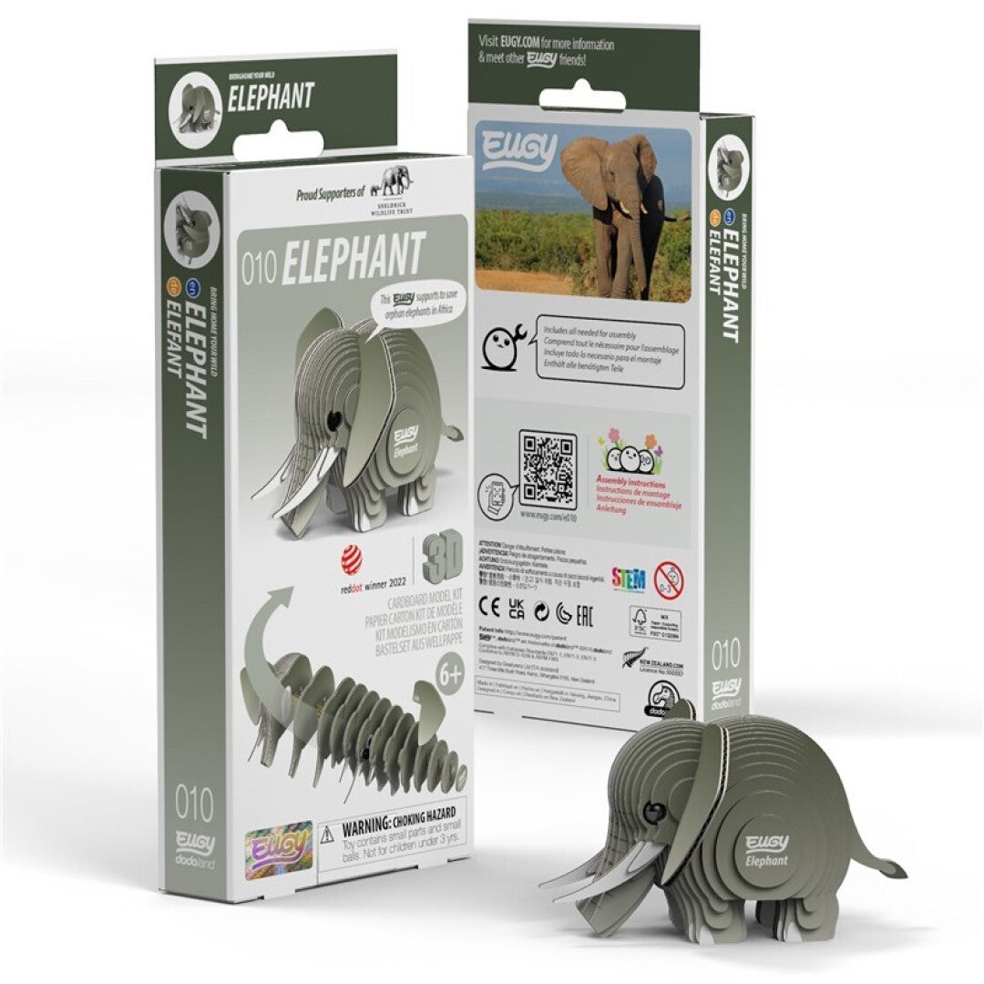 Puzzle 3D 010 Éléphant
