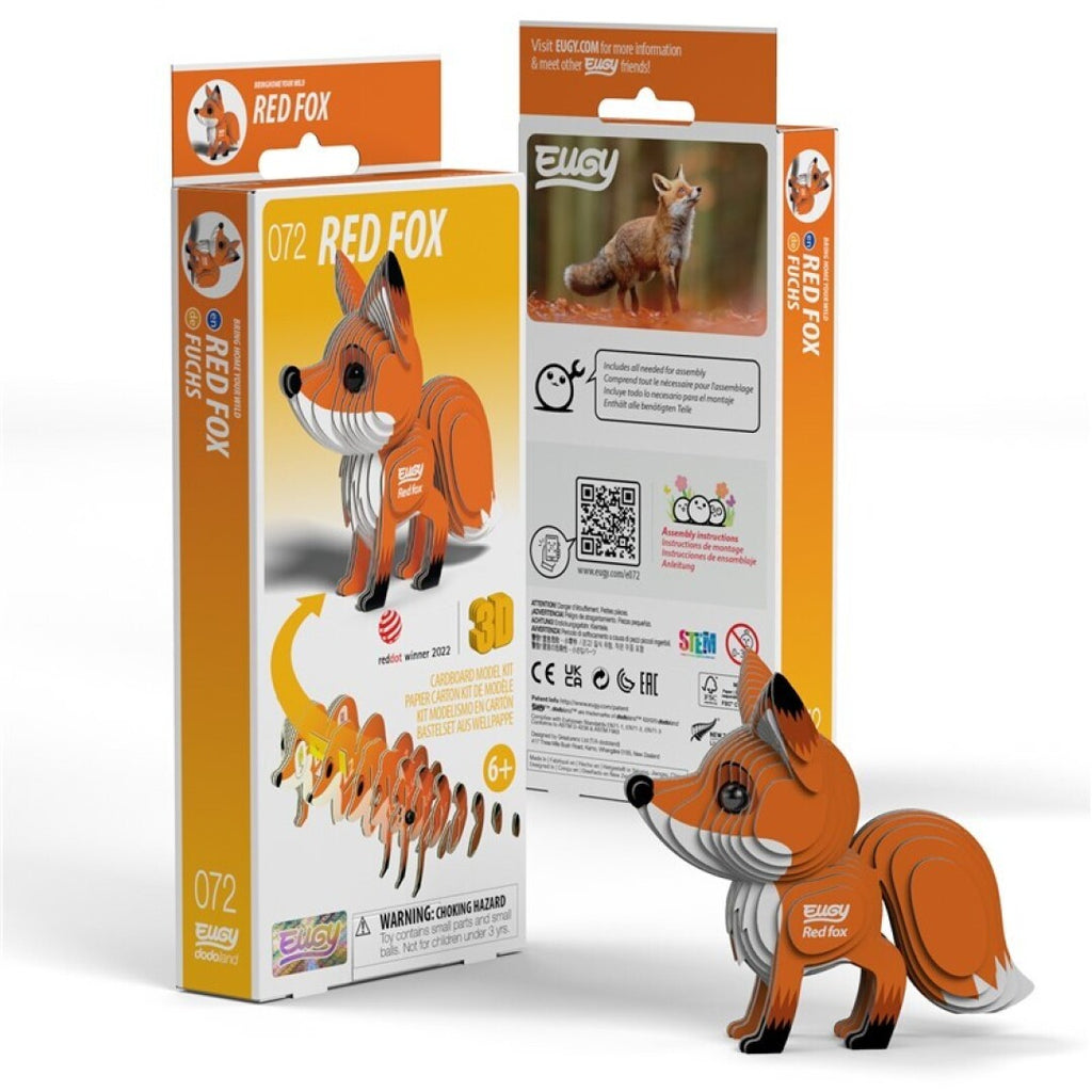 Puzzle 3D 072 Renard roux